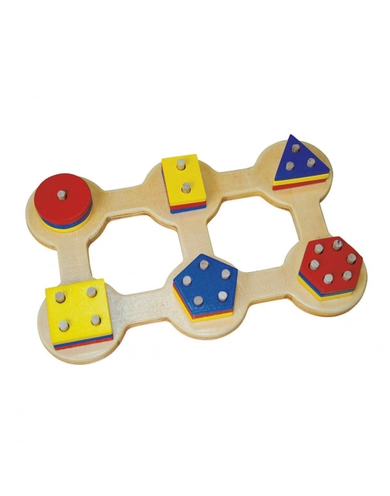 ÇOK SATAN KAL-1013 Altılı Geometrik Sök Tak -Chiva