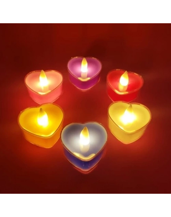 ÇOK SATAN Kalpli Tealight Pilli Mum