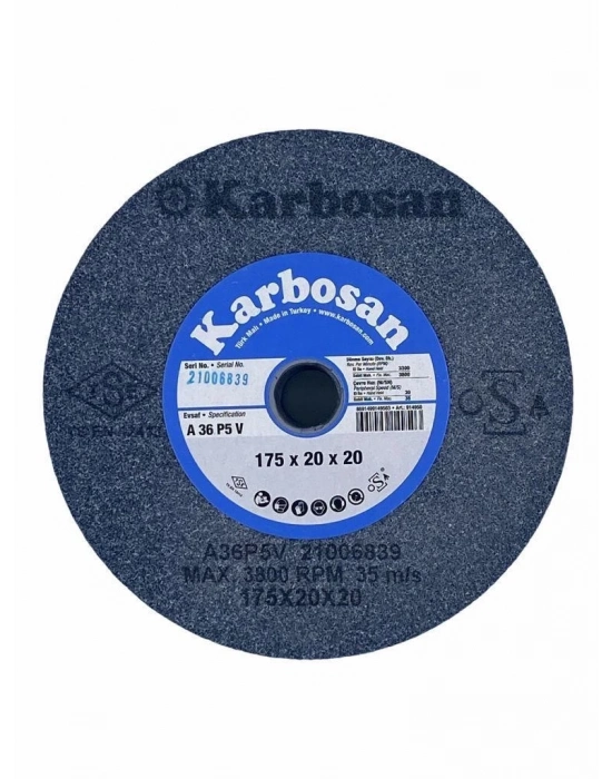 ® Karbosan 175X20X20 36 Kum NK Taşlama Taşı