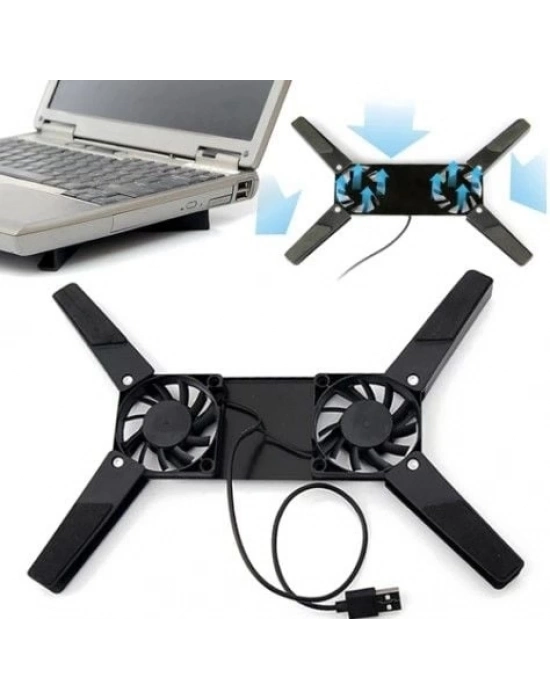 ÇOK SATAN Katlanabilir Laptop Soğutucu 2 fanlı