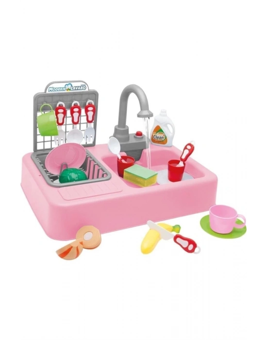 ÇOK SATAN KAY-7020 MODERN PILLI LAVABO PEMBE -VRD