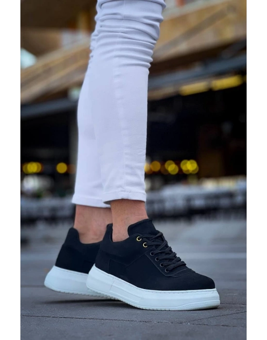 KB-X20  Siyah Süet  Günlük Erkek Ayakkabı