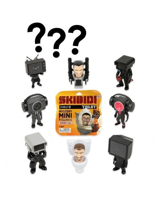 ÇOK SATAN KBD01000 Skibidi Toilet Mini Figür Surpriz Paket