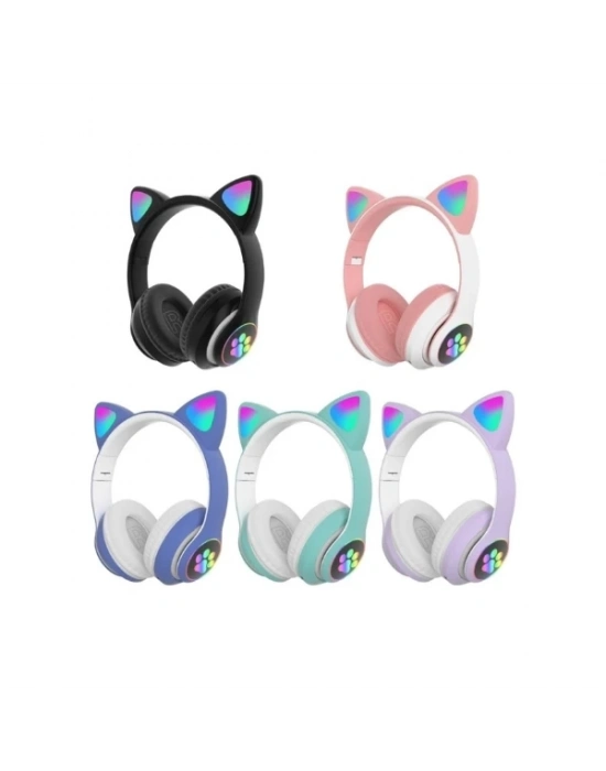 ÇOK SATAN Kedi Figürlü Bluetooth Kulaklık