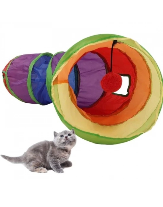 ÇOK SATAN Kedi Oyun Tüneli 125 Cm