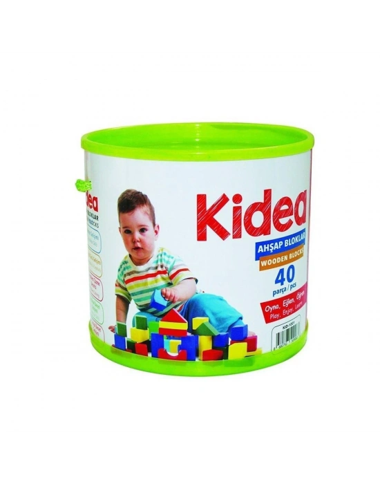 ÇOK SATAN KID-1001 Chiva, Ahşap Bloklar 40 Parça