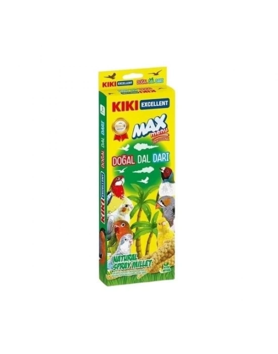 ÇOK SATAN Kiki Excellent Max Menu Kuşlar için Doğal Dal Darı