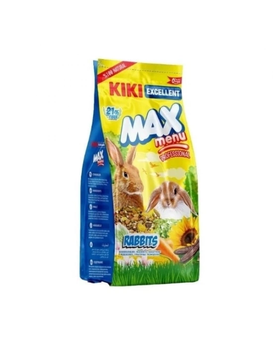 ÇOK SATAN Kiki Excellent Max Menu Tavşan Yemi 1 Kg