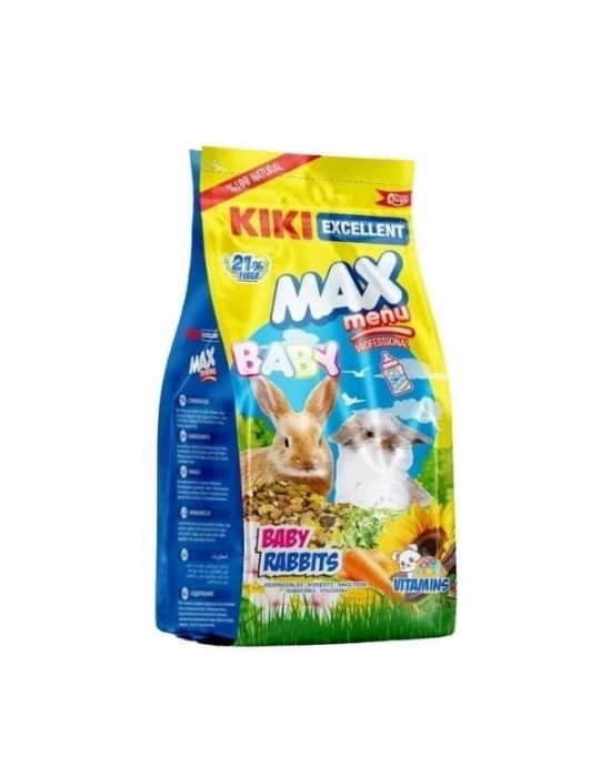 ÇOK SATAN Kiki Excellent Max Menu Yavru Tavşan Yemi 500 Gr