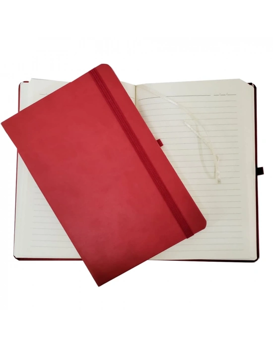 ÇOK SATAN Kırmızı Renk Termo Deri Defter