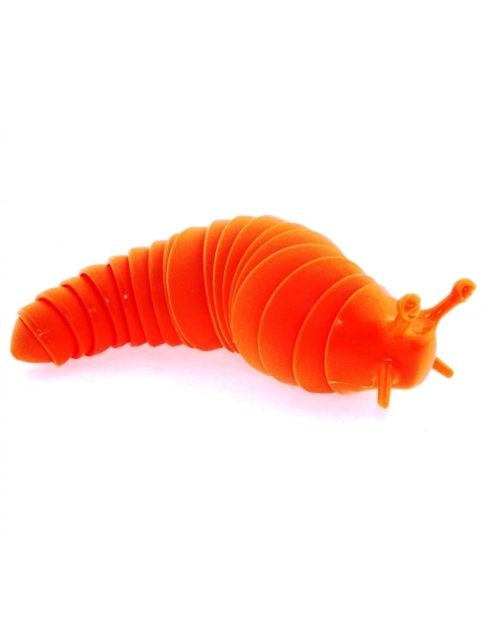 ÇOK SATAN Kıvrılabilen Plastik Turuncu Salyangoz