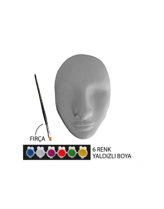 ÇOK SATAN KM5308 Karton Maske Boyama Seti