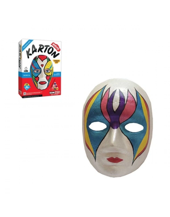 ÇOK SATAN KM5308 Karton Maske Boyama Seti