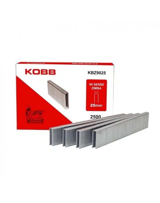 ® Kobb KBZ9025 25 mm 2500 Adet U Zımba Teli