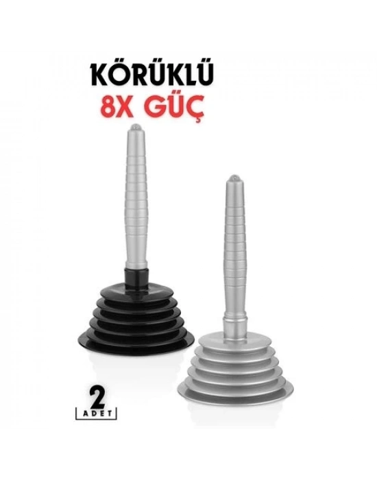 ÇOK SATAN Körüklü Lavabo Açıcı Pompa 2 ADET ProGrade Design