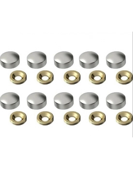 ® Krom Vida Tapası 20 mm 10 Adet