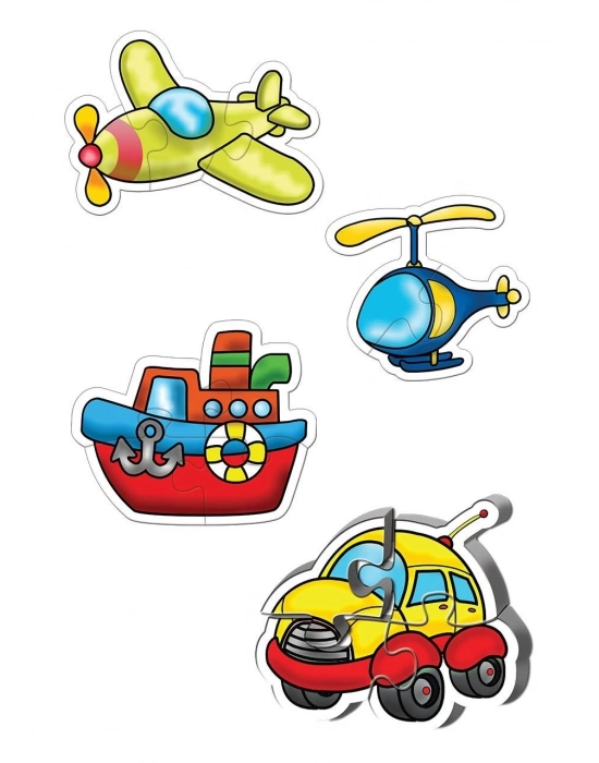 ÇOK SATAN KS  Baby Puzzle 4 in1 Ulaşım / Transportation