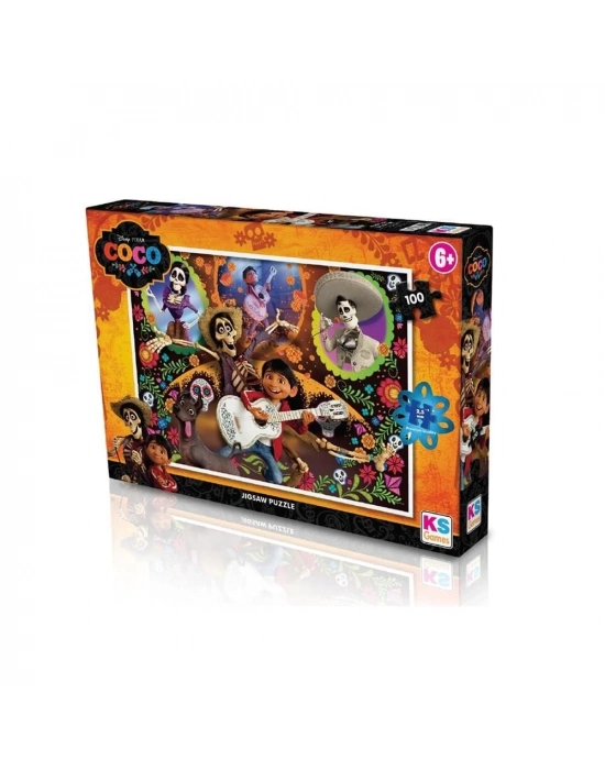 ÇOK SATAN Ks Coco Puzzle 100 Parça CO 714