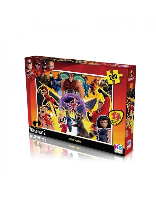 ÇOK SATAN Ks Games 200 Parça Incredibles  Puzzle
