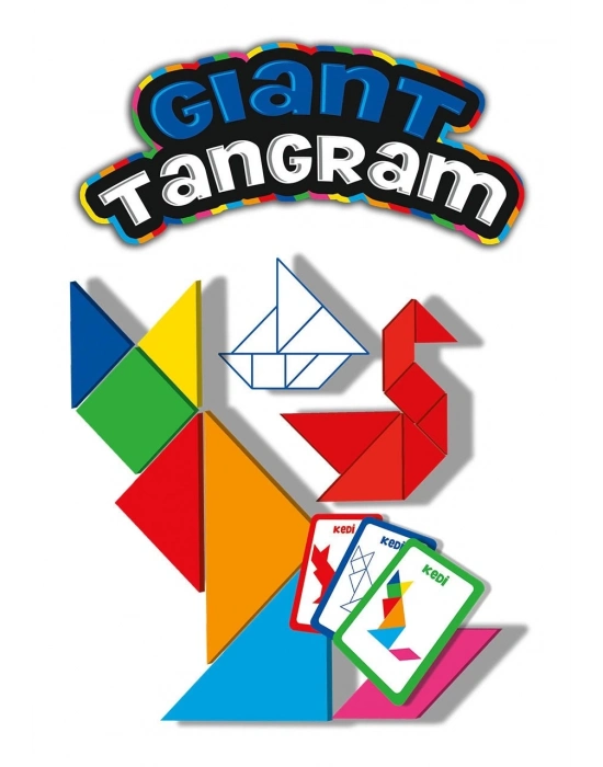 ÇOK SATAN KS Games Eğitici Oyunlar Gıant Tangram