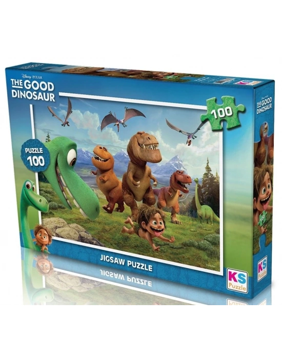 ÇOK SATAN KS Puzzle 100 Parça Good Dinosaur