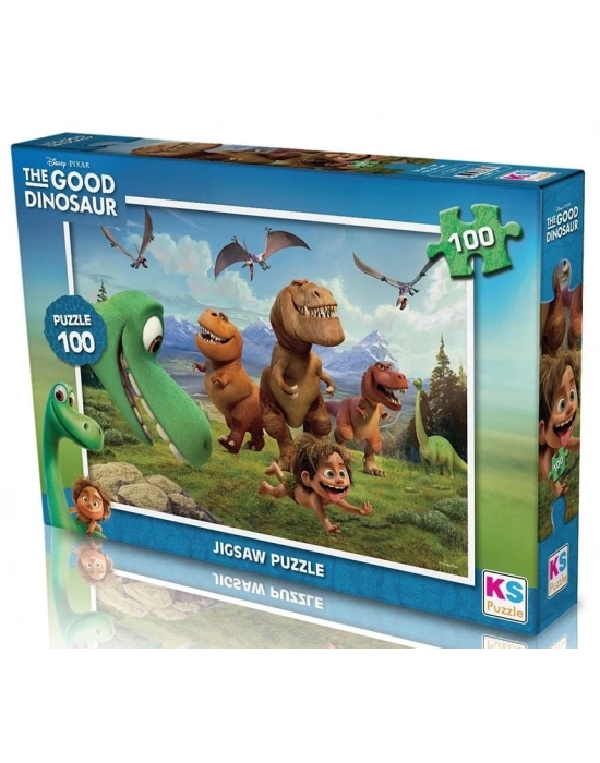 ÇOK SATAN KS Puzzle 100 Parça Good Dinosaur