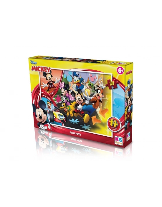 ÇOK SATAN KS Puzzle 100 Parça Mickey Mouse