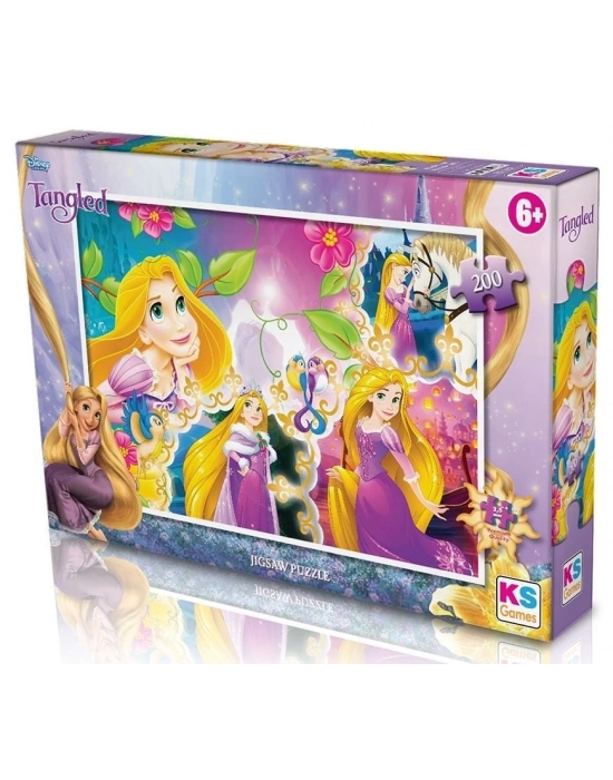 ÇOK SATAN KS Puzzle 200 Parça Papunzel Tanglet