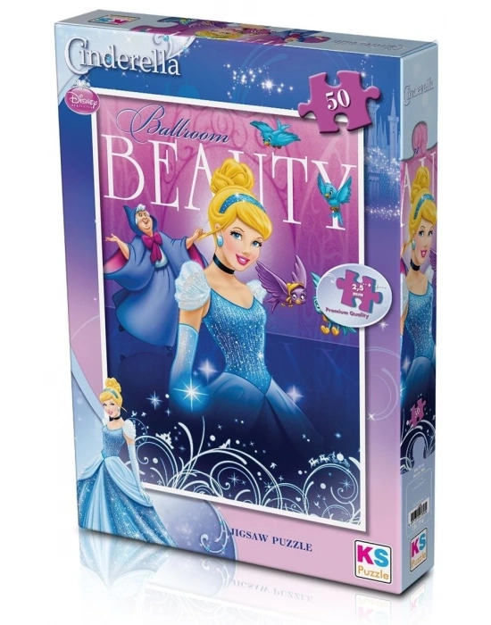 ÇOK SATAN KS  Puzzle 50 Parça Cinderella