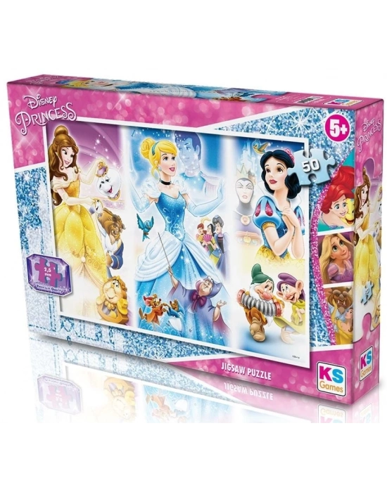 ÇOK SATAN KS Puzzle 50 Parça Disney Prensesler