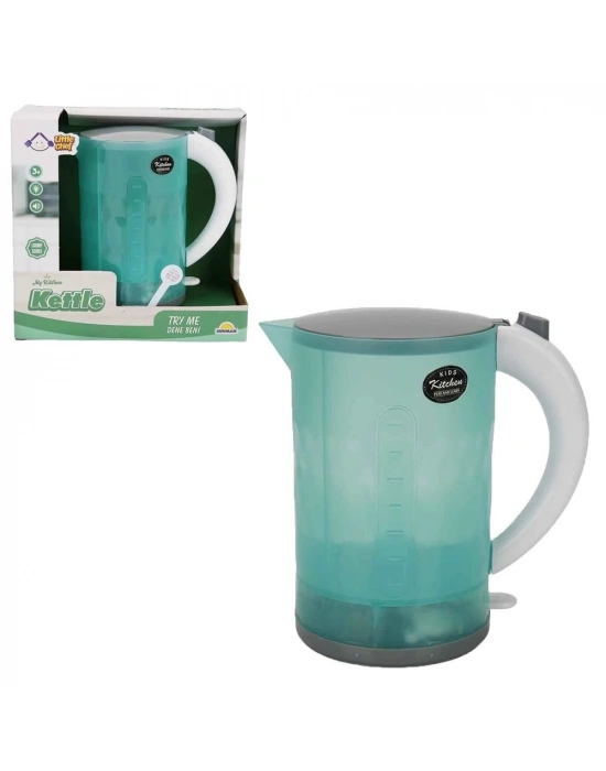 ÇOK SATAN Küçük Ev Aletleri Sesli ve Işıklı Kettle Oyuncak