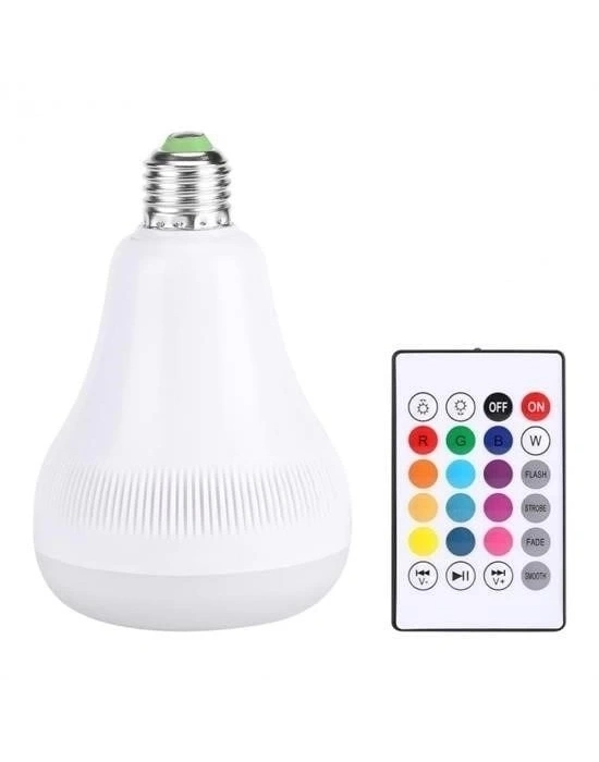 ÇOK SATAN Kumandalı Bluetooth Hoparlör Ampul LD-37