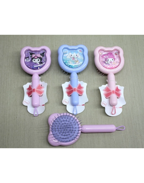 ÇOK SATAN Kuromi, My Melody, Cinnamon Saç Tarağı