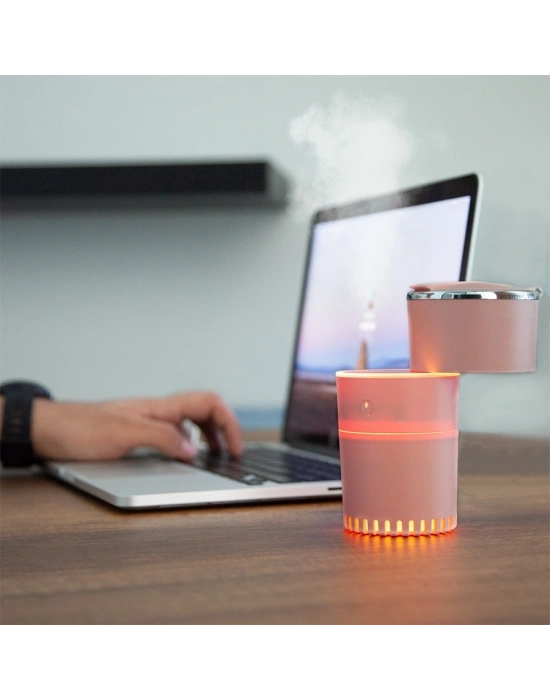 ÇOK SATAN Lattice Ortam Nemlendirme Ve Dezenfektan Buhar Makinesi (pembe) Usb