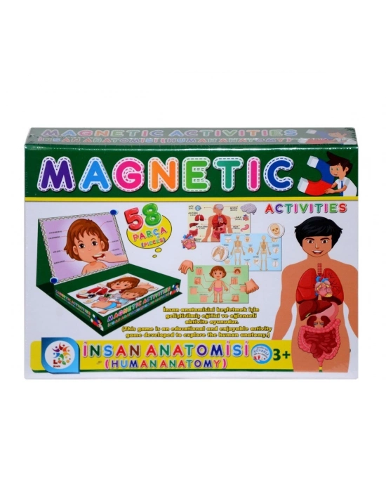 ÇOK SATAN LC7171 Laço, Laço, Manyetik Aktiviteler - İnsan Anatomisi / +3 yaş