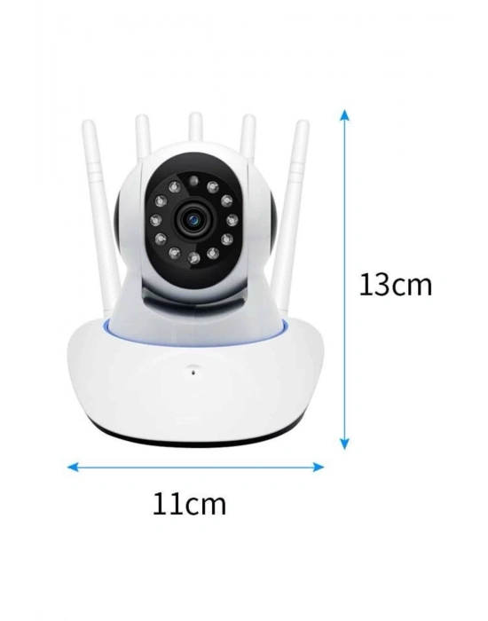 ÇOK SATAN LED Aydınlatmalı 5 Antenli Motorlu 1080P Wifi Kamera Sensörlü