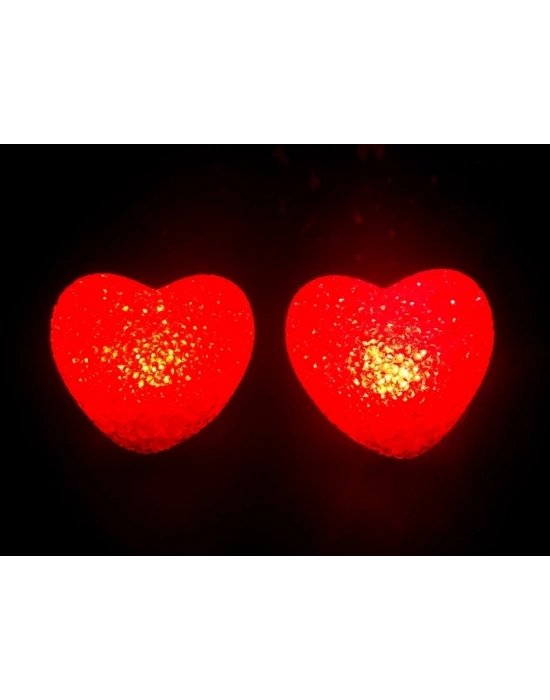 ÇOK SATAN Led Işıklı Kırmızı Kalp Gece Lambası