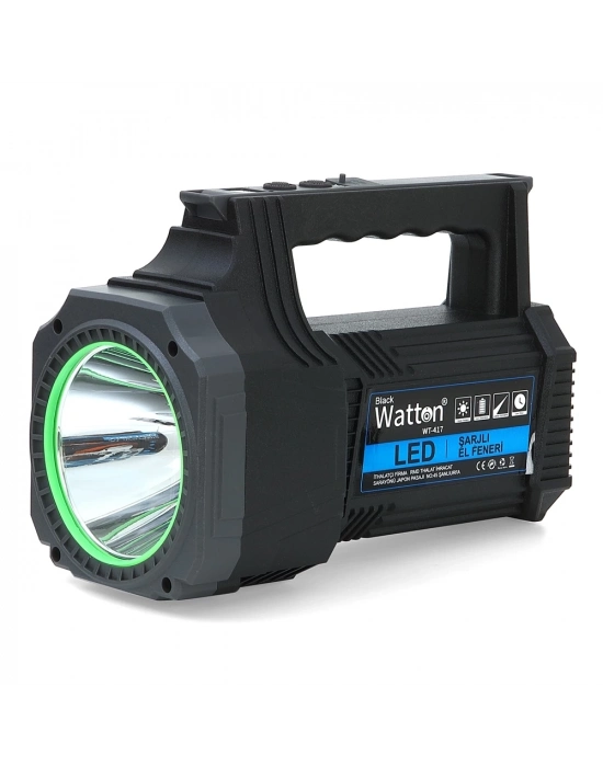 ÇOK SATAN Led Şarjlı El Feneri 25w  Wt-417