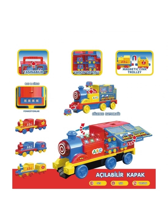ÇOK SATAN LFI-9522 Işıklı Müzikli İnteraktif Tren