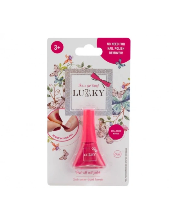 ÇOK SATAN Lukky Soyulabilir Oje - Pembe