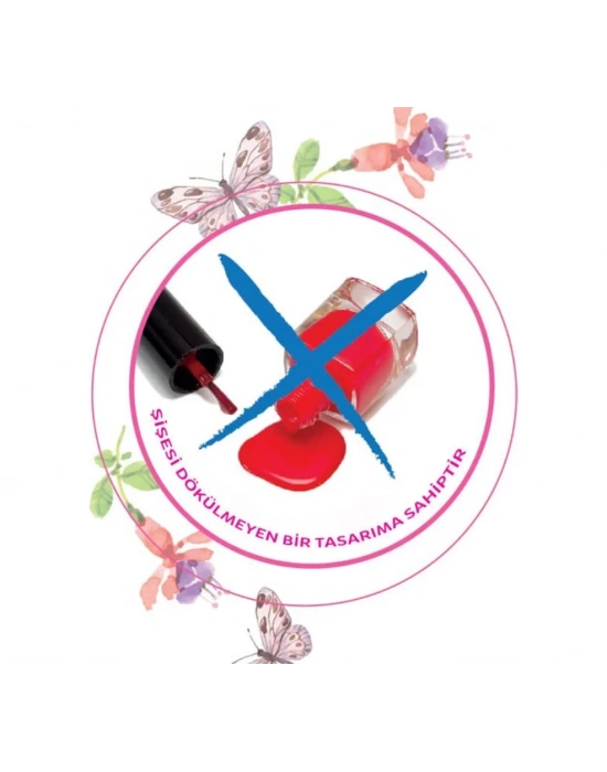 ÇOK SATAN Lukky Soyulabilir Oje - Pembe