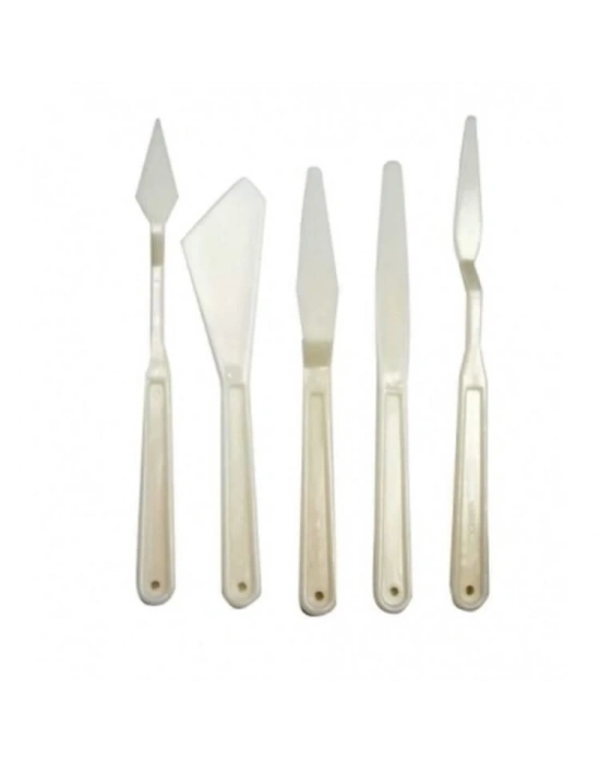 ® Luna Beyaz Spatula Seti 5 Parça