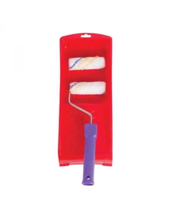 ® Luna Profesyonel Boyacı Seti 10 cm Mini Rulolu