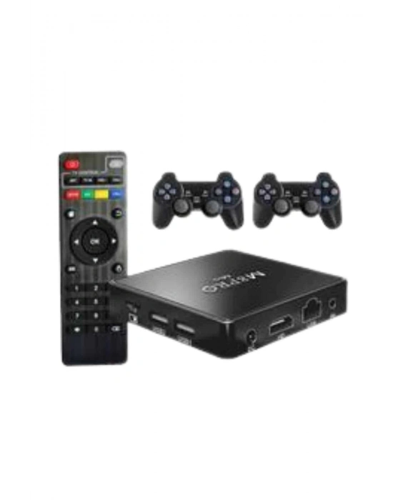 ÇOK SATAN M8 PRO Mini 2.4G 10K ultra HD 64 GB TV BOX Android TV GAME BOX  2 Adet Oyun Konsolu