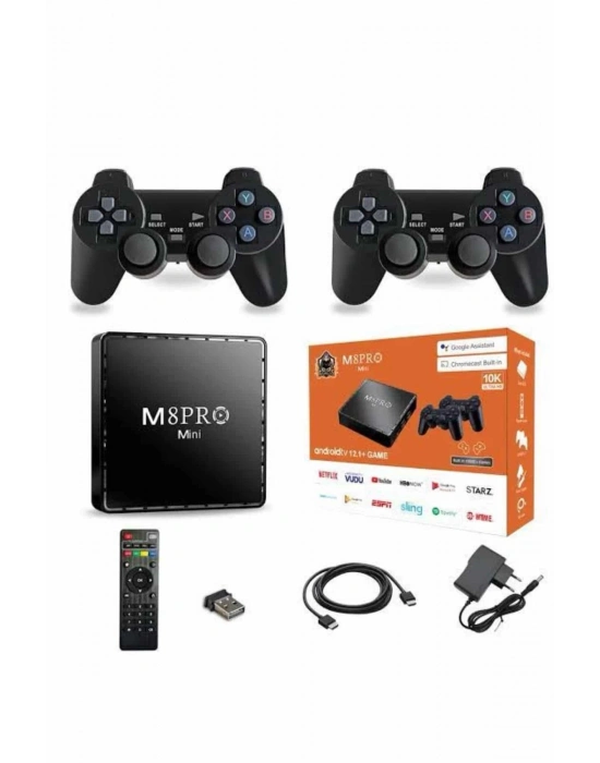 ÇOK SATAN M8 PRO MINI 4 8 10 K HD HDR Android Tv 5G Retro 10000 Oyunlu