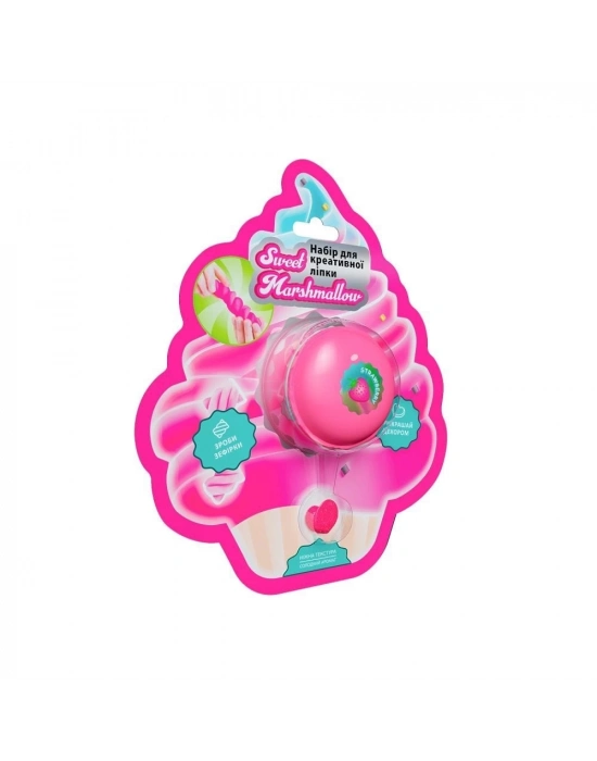 ÇOK SATAN Macaron Kutuda Marshmallow Çilek Slime