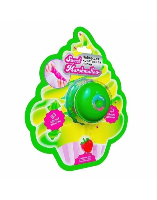 ÇOK SATAN Macaron Kutuda Marshmallow Elma Slime
