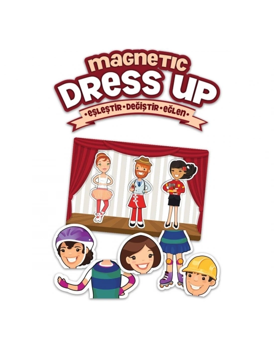 ÇOK SATAN MD174 KS, Magnetic Dress Up - Eşleştira