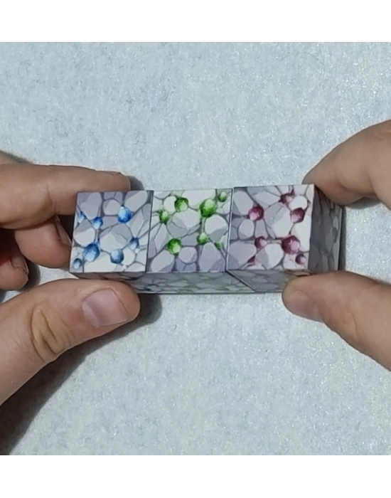 ÇOK SATAN Megacraft 9 Parça Zümrüt Kızıltaş Elmas Blok