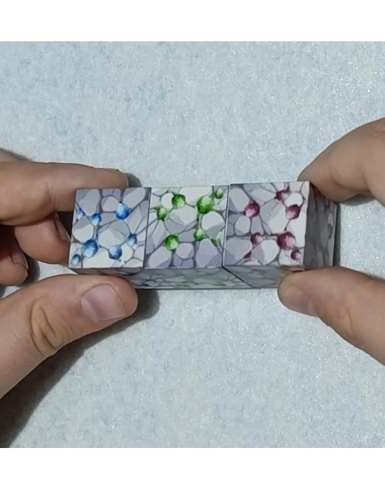 ÇOK SATAN Megacraft 9 Parça Zümrüt Kızıltaş Elmas Blok
